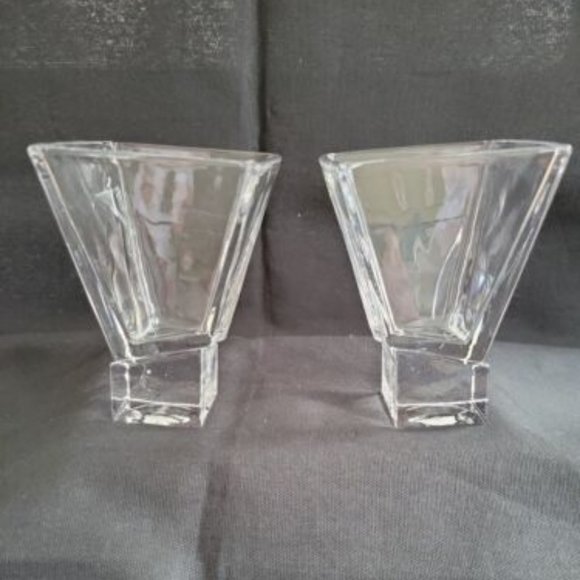 Joyjolt Carre Cocktail Glasses Set of 2 - Picture 3 of 6